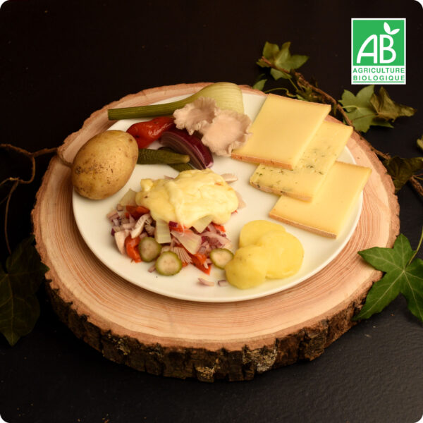 Assortiment de fromages à raclette