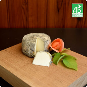 Crottin de chèvre frais cendré
