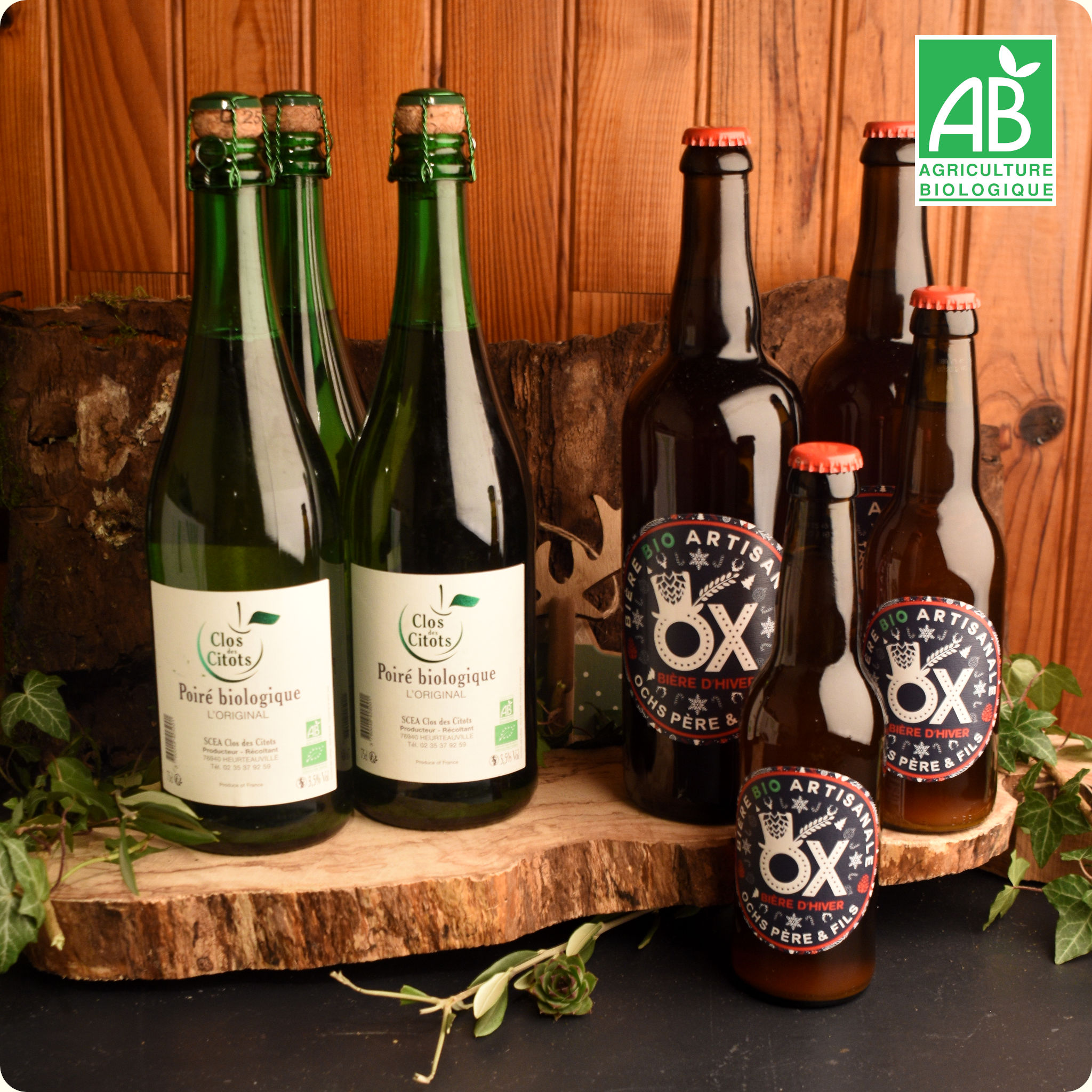 Boissons "bio-festives"